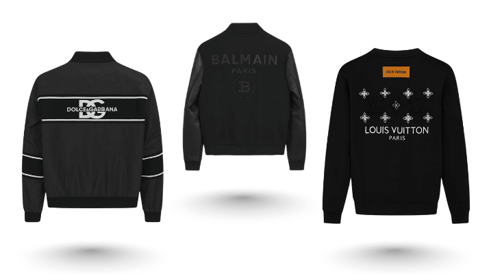 3 pieces of men's clothing (pullovers and sweat shirts)